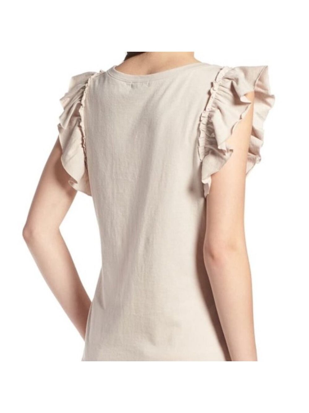 CHELSEA28 Asymmetrical Ruffle Top - Picture 2 of 6